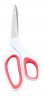 Ножницы для ткани, 21 см, цвет Белый/Розовый (Hemline)