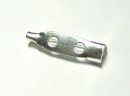 Булавка для броши с 2-мя отверстиями, 21 мм, цвет Серебро, 1 штука (Efco, Германия) 