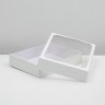 Коробка сборная с окном, цвет Белый, 29 х 23,5 х 6 см