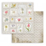 Набор бумаги 20*20 см из коллекции "Romantic Garden House", 10 листов (Stamperia)