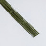 Друт (флористическая проволока в обмотке), цвет Темно-зеленый, диаметр 1.2 мм, 1 штука
