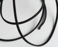 Шнур замшевый декоративный, цвет в ассортименте, ширина 2 мм, отрезок 1ярд (92 см)