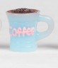 Миниатюра "Кружка кофе", 1,5×2×1,2 см, цвет по выбору, 1 шт