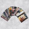 Набор декоративных бумажных наклеек "Кошечки", 50 штук (Артузор)