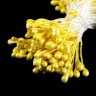 Набор двусторонних тычинок с средними кончиками, 130 штук, цвет Желтые